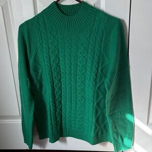 J. Jill Cable Knit Sweater